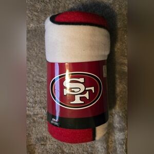 NFL San Francisco 49ers Fleece Throw